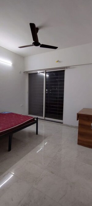 Master Bedroom in 2 BHK Apartment at Rama Melange Residences, Hinjewadi – for Rent