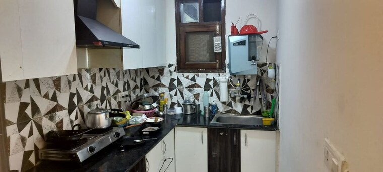 Kitchen, aarya-apartment-sarfabad 3 Bedroom 1450 Acre Builder Floor In Sarfabad Village Noida 10432809