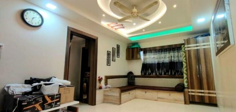 Living Room, vasant-oscar 3 Bedroom 900 Sq.Ft. Apartment In Mulund West Mumbai 10432813