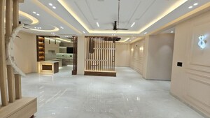Living Room in 4 BHK Builder Floor at Green Fields Colony – for Sale