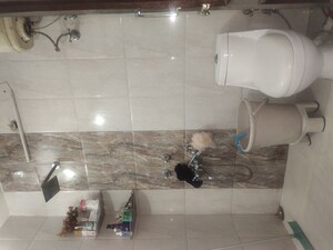 Bathroom in 2 BHK Builder Floor at East Of Kailash – for Rent