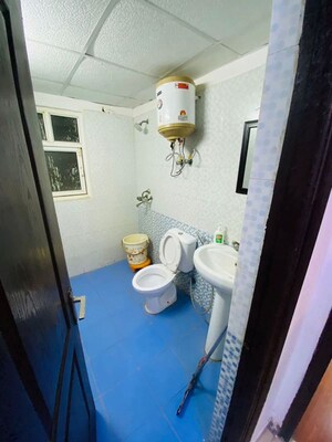 Bathroom in 3 BHK Apartment at Sam Palm Olympia Phase Second, Sector 16c Greater Noida – for Rent
