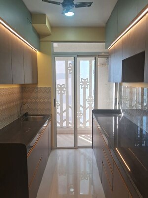 Kitchen in 1 BHK Apartment at Lodha Codename Premier, Dombivli East – for Rent