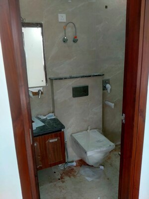 Bathroom in 3 BHK Builder Floor at Chittaranjan Park – for Sale