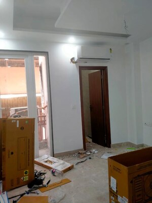 Living Room in 3 BHK Builder Floor at Chittaranjan Park – for Sale