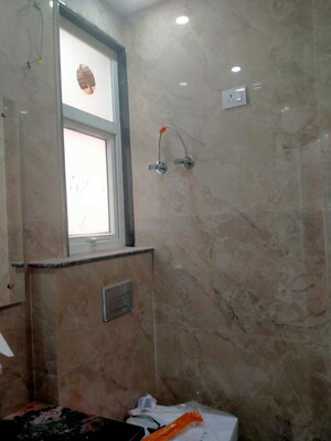 Bathroom in 3 BHK Builder Floor at Chittaranjan Park – for Sale