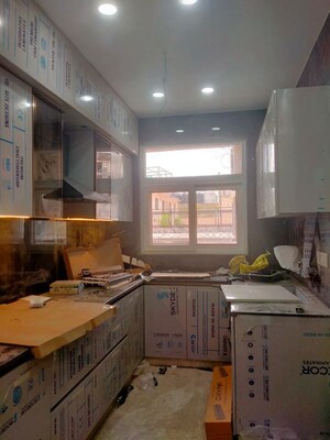 Kitchen in 3 BHK Builder Floor at Chittaranjan Park – for Sale