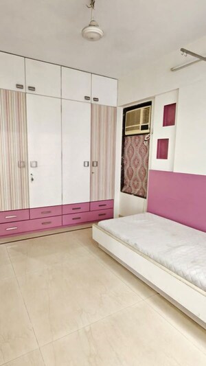 Bedroom in 3 BHK Apartment at DB Realty Shagun Towers, Goregaon East – for Rent