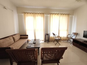 Living Room in 2 BHK Apartment at Nyati Ebony, Undri – for Rent