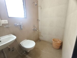 Bathroom in 2 BHK Apartment at Nyati Ebony, Undri – for Rent