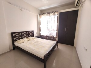 Bedroom in 2 BHK Apartment at Nyati Ebony, Undri – for Rent