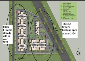 Master Plan in 3 BHK Apartment at Yashika Green Square, Sector 99a – for Sale