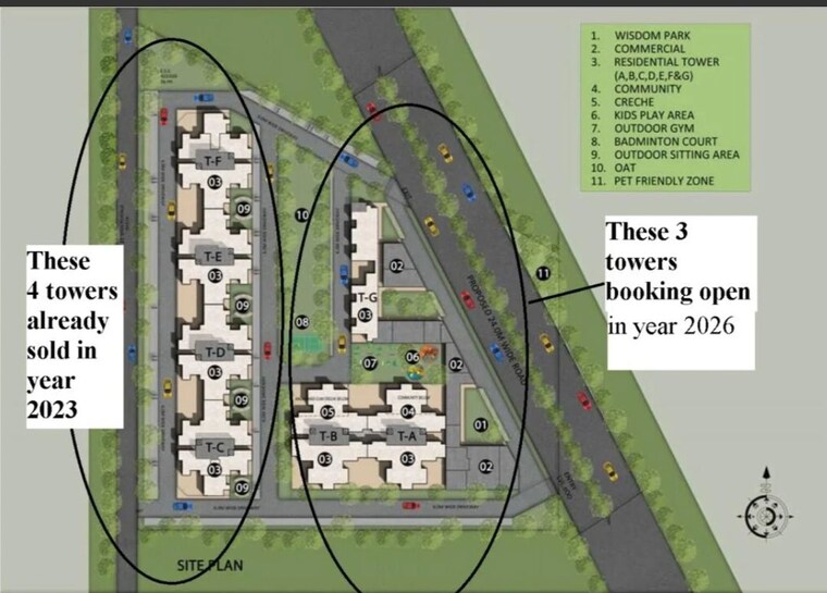 Master Plan, yashika-green-square 3 Bedroom 645 Sq.Ft. Apartment In Sector 99a Gurgaon 10432896