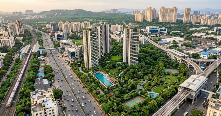 Master Plan, mahindra-rainforest 3.5 Bedroom 1301 Sq.Ft. Apartment In Bhandup West Mumbai 10423786