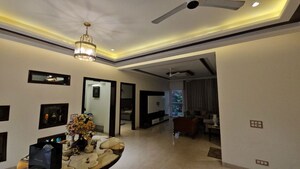 Living Room in 6+ BHK Independent House at Gmada Aerocity – for Rent