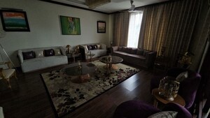 Living Room in 6+ BHK Independent House at Gmada Aerocity – for Rent