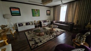 Living Room in 6+ BHK Independent House at Gmada Aerocity – for Rent