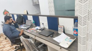 Team Area in  Office Space at Mani Casadona, New Town – for Rent