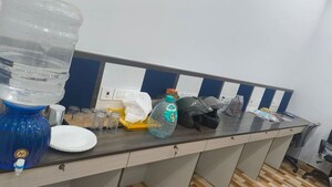 Furnished Amenities in  Office Space at Mani Casadona, New Town – for Rent