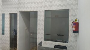 Bathroom in  Office Space at Mani Casadona, New Town – for Rent