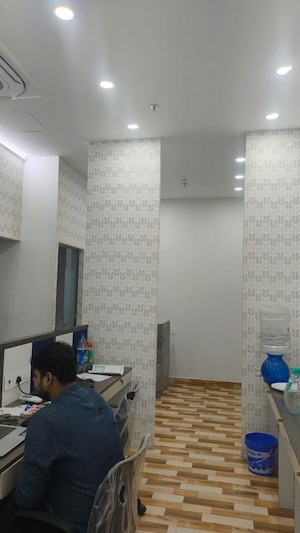Bathroom in  Office Space at Mani Casadona, New Town – for Rent