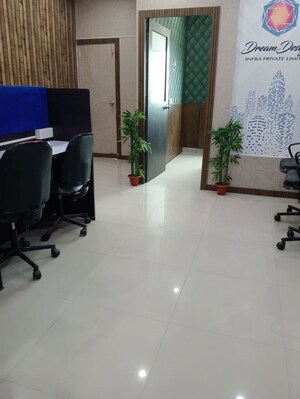 Team Area in  Office Space at Bharti Astra Towers, New Town – for Rent