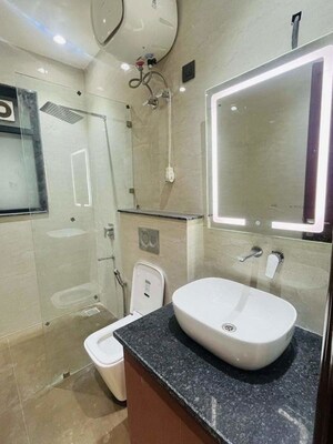 Bathroom in 3 BHK Builder Floor at Ashok Vihar – for Rent