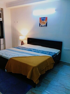 Bedroom in 1 BHK Builder Floor at Sector 45 – for Rent