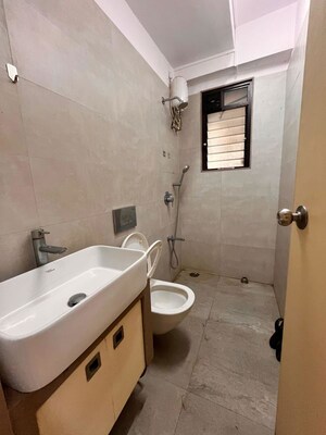 Bathroom in 2 BHK Apartment at Godrej Urban Park, Chandivali – for Rent