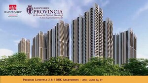 2 BHK Apartment – Exterior View View at Rajapushpa Provincia, Narsingi - for Sale