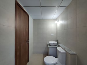 Bathroom in 3 BHK Apartment at Bhartiya City Nikoo Homes 4, Thanisandra Main Road – for Sale