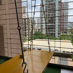 Balcony in 1 BHK Apartment at Yashprabha CHS, Dalvi Nagar – for Sale