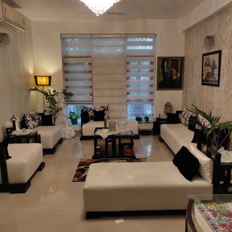 Living Room, ss-mayfield-gardens 3 Bedroom 2700 Sq.Ft. Builder Floor In Sector 51 Gurgaon 10433388