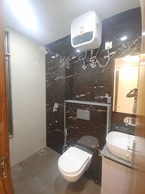 Bathroom in 1 BHK Builder Floor at Sushant Lok ii – for Rent