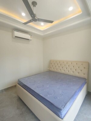 Bedroom in 1 BHK Builder Floor at Sushant Lok ii – for Rent