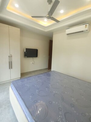 Bedroom in 1 BHK Builder Floor at Sushant Lok ii – for Rent