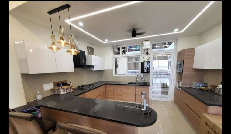 Kitchen/pantry, maya-green-lotus-saksham 4 Bedroom 2809 Sq.Ft. Apartment In International Airport Road Zirakpur 10433472