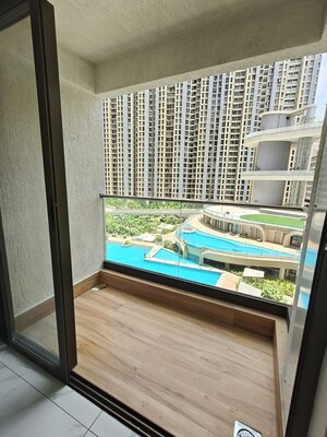 Balcony in 2 BHK Apartment at Raymond Ten X Habitat, Pokhran Road No Two – for Sale