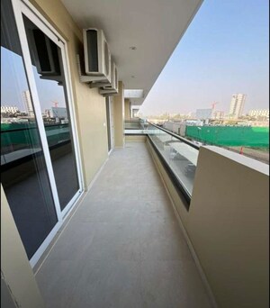 Balcony in 4 BHK Apartment at Maya Green Lotus Utsav, International Airport Road – for Rent