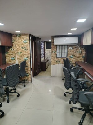 Living Room in  Office Space at Monarch Plaza, Cbd Belapur Sector 11 – for Rent