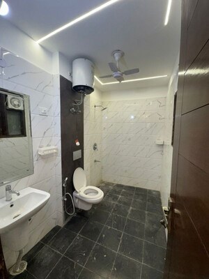 Bathroom in 3 BHK Builder Floor at Saket – for Rent