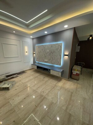 Living Room in 3 BHK Builder Floor at Saket – for Rent