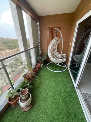 Balcony in 3 BHK Apartment at Sumadhura Acropolis, Gachibowli – for Sale