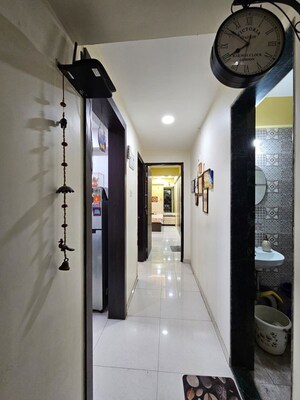 Building Lobby in 2 BHK Apartment at DSS Mahavir Kalpavruksha Alcacia Tower, Ghodbunder Road – for Rent