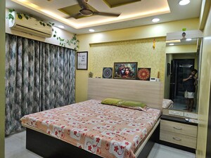Bedroom in 2 BHK Apartment at DSS Mahavir Kalpavruksha Alcacia Tower, Ghodbunder Road – for Rent