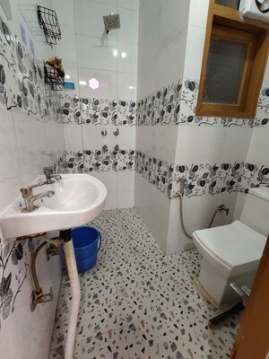 Bathroom in 2 BHK Builder Floor at Govindpuri – for Rent