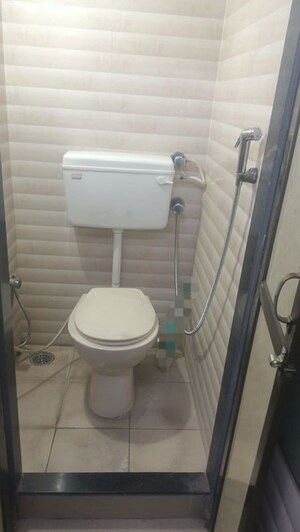 Bathroom in 1 BHK Apartment at Archana Deep CHS, Dombivli West – for Rent