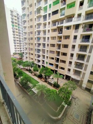 Balcony in 1 BHK Apartment at Vinay Unique Gardens, Virar West – for Sale