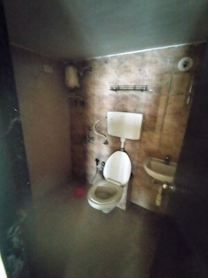 Bathroom in 1 BHK Apartment at Vinay Unique Gardens, Virar West – for Sale