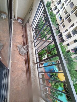 Balcony in 1 BHK Apartment at Vinay Unique Gardens, Virar West – for Sale
